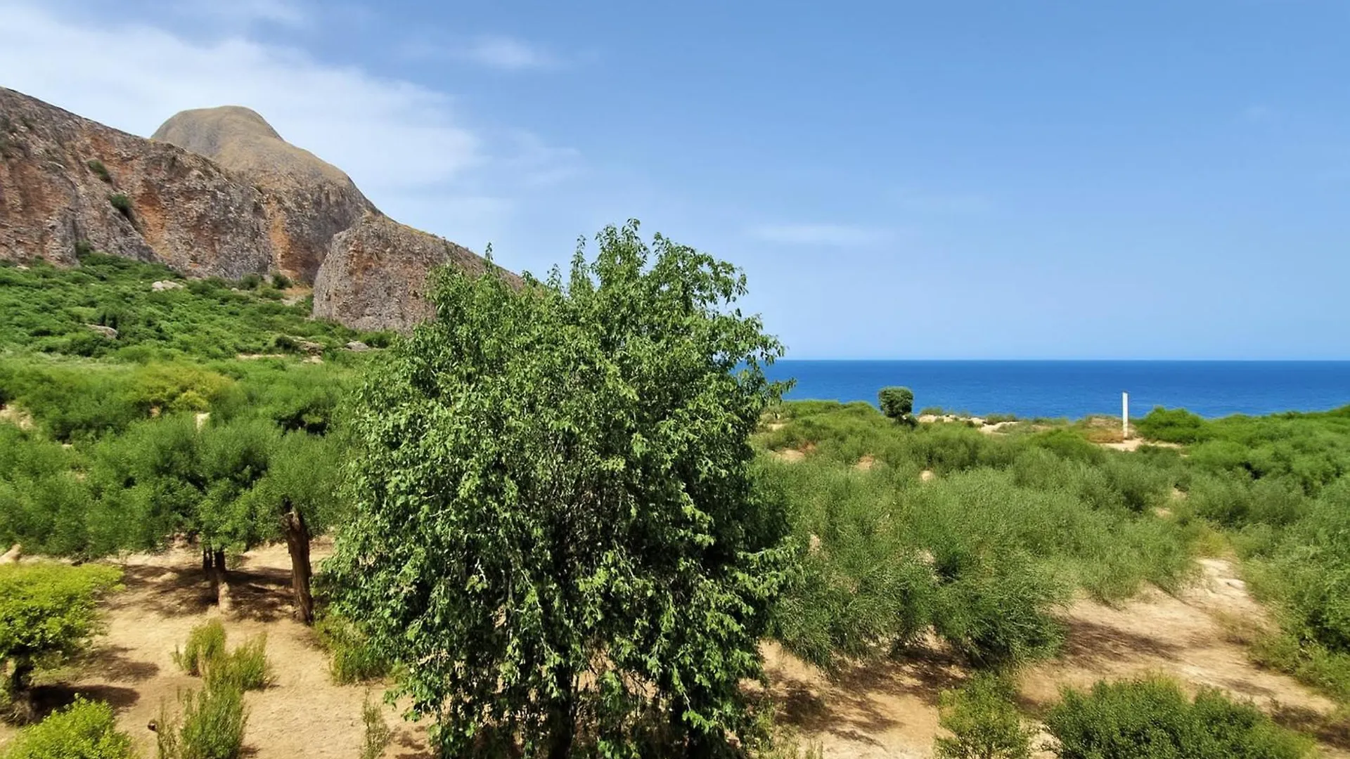 Villa Gheta Presso Riserva Orientata Monte Cofano Castelluzzo Italie